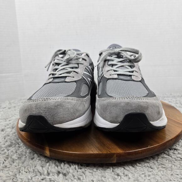 New Balance Mens 14D 990v6 Grey White Casual Comfort Daily Sneaker M990GL6 - Picture 4 of 12